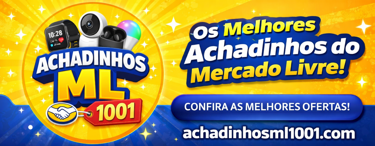 Os melhores achadinhos do Mercado Livre todos os dias.
