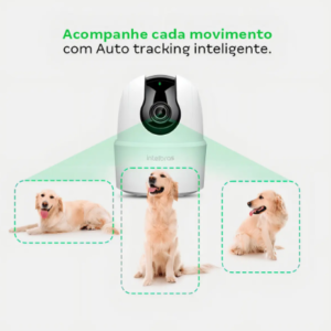 Câmera Inteligente Intelbras IME 360 3MP: Segurança e Tecnologia em Um Só Produto cam 3
