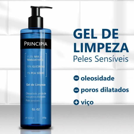 Kit Principia para Rotina de Skincare Pele Sensível com Protetor Solar FPS 60: Cuidados Essenciais em um Só Kit fps 2