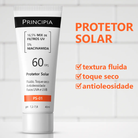 Kit Principia para Rotina de Skincare Pele Sensível com Protetor Solar FPS 60: Cuidados Essenciais em um Só Kit fps 4
