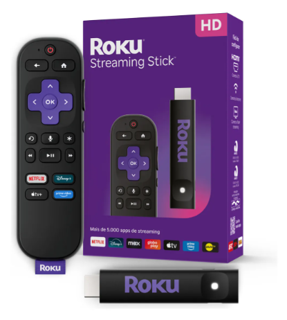 Roku Streaming Stick 2025: Transforme Qualquer TV em uma Smart TV Completa image